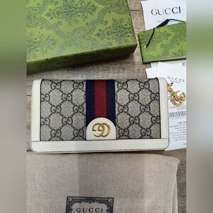 Gucci Ophidia Zip Around Wallet